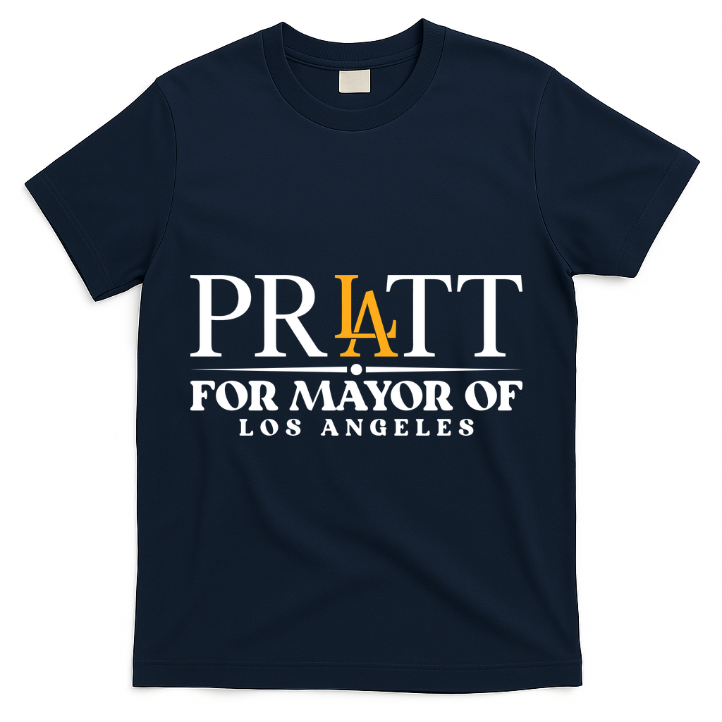 Pratt For Mayor Of Los Angelas LA Pride T-Shirt product image 3