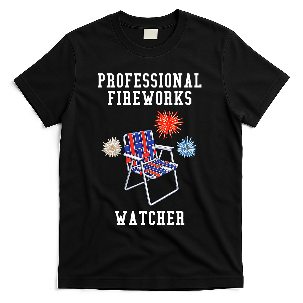 Professional Fireworks Watcher T-Shirt product image 1
