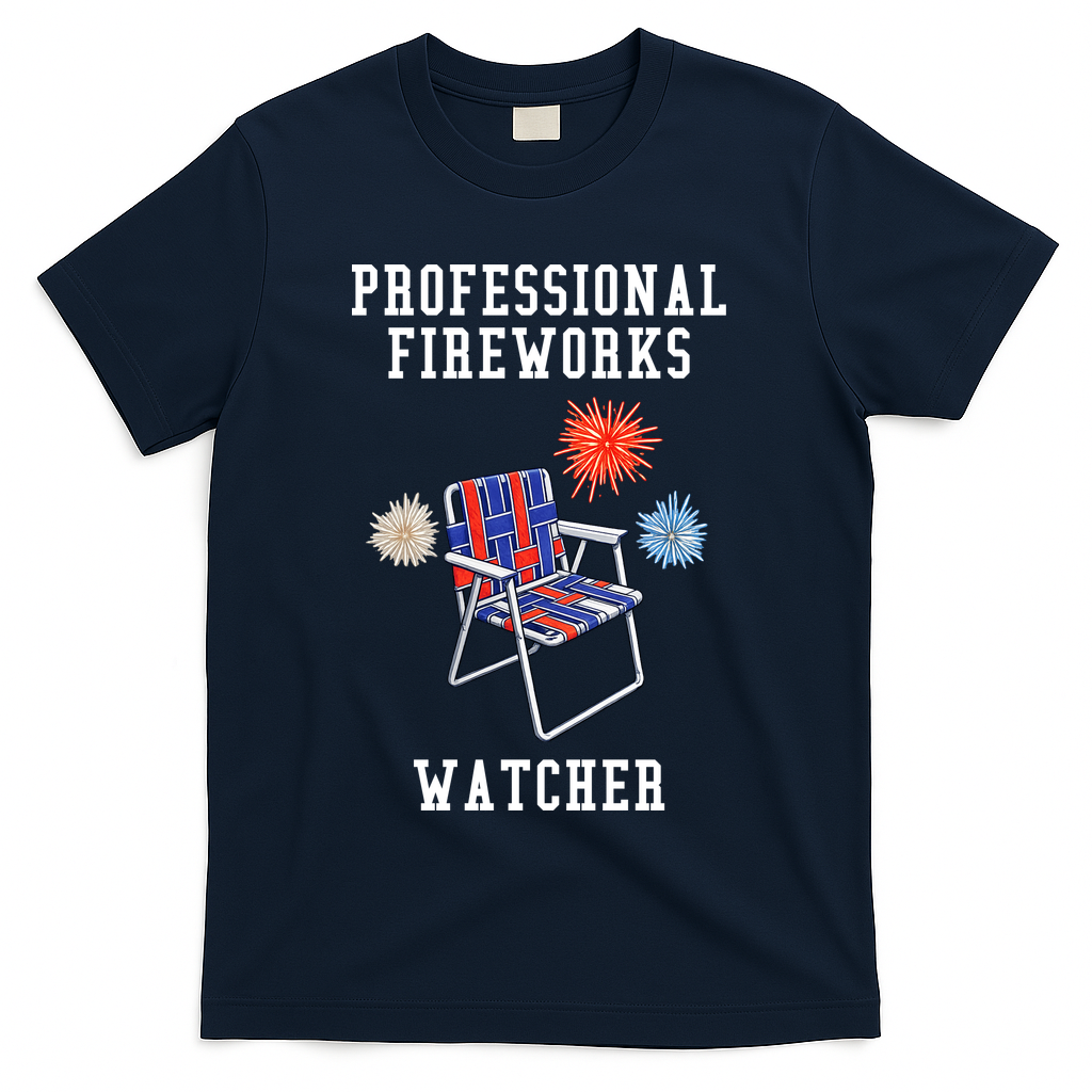 Professional Fireworks Watcher T-Shirt product image 3