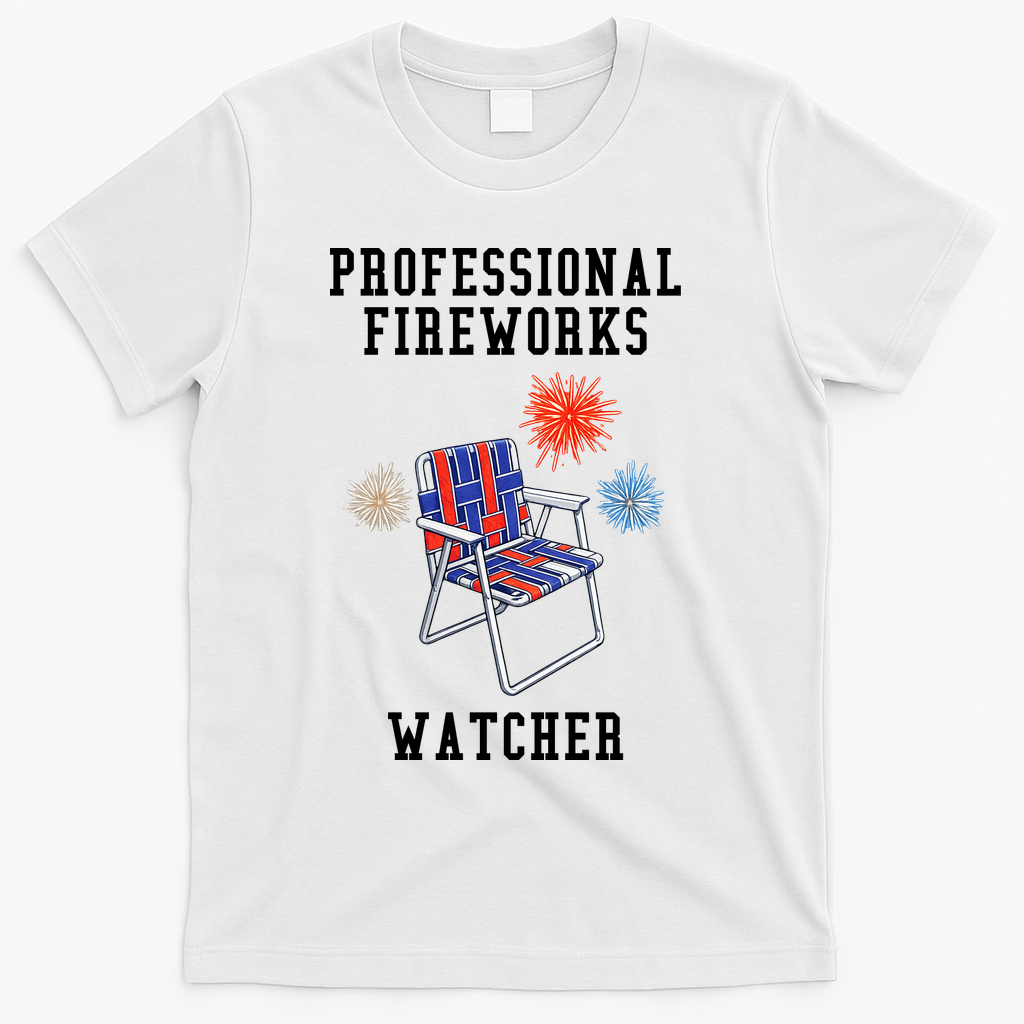 Professional Fireworks Watcher T-Shirt product image 2