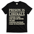 Prison Is Perfect For Liberals T-Shirt product image 1