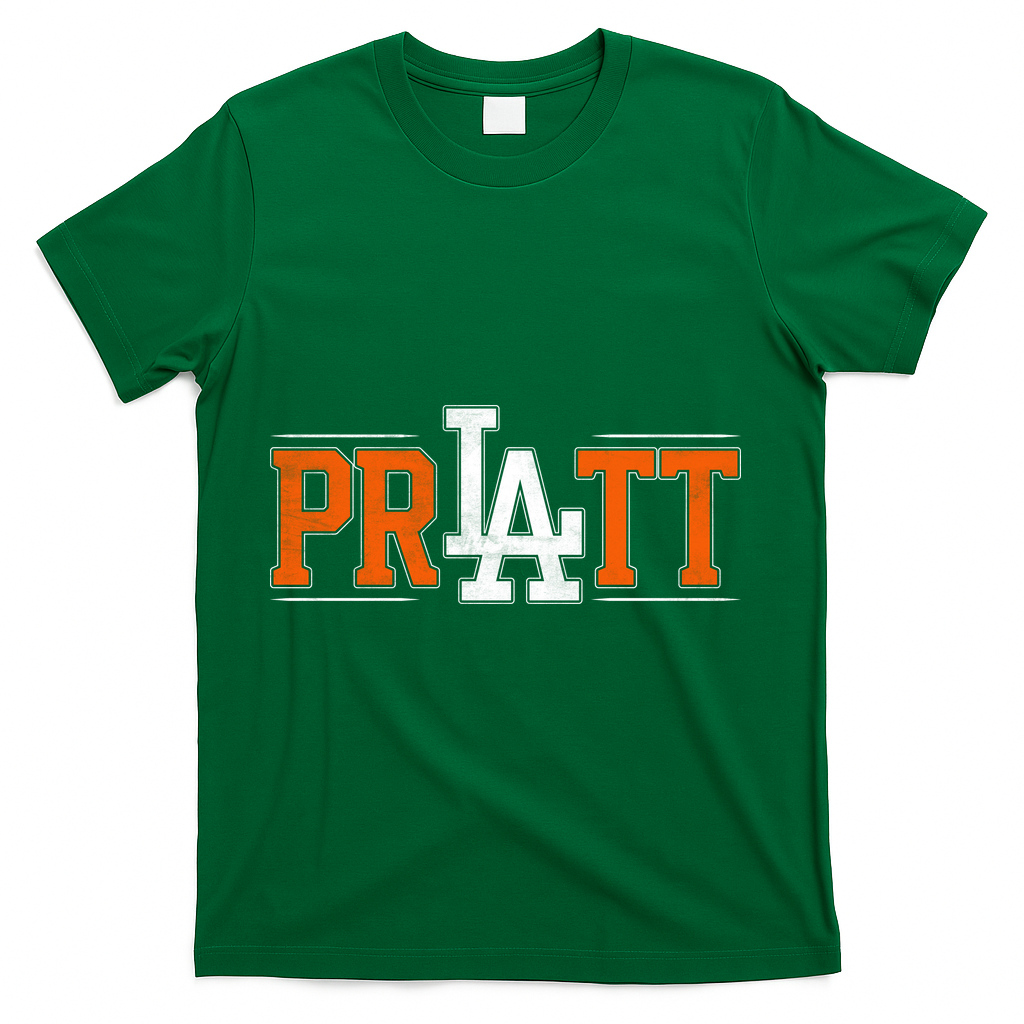Pratt LA Los Angeles T-Shirt product image 4