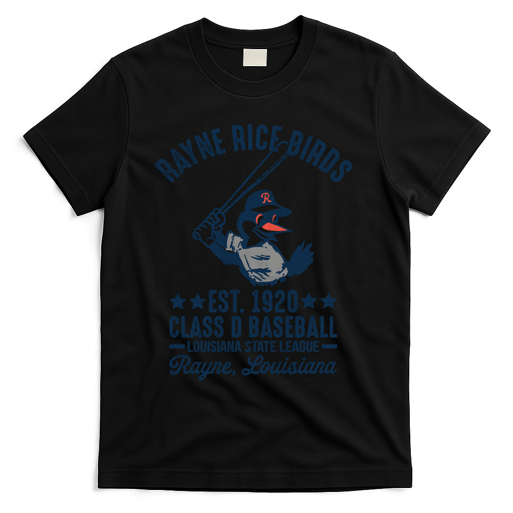 Rayne Rice Birds Louisiana Vintage Baseball Team Tribute product image 1