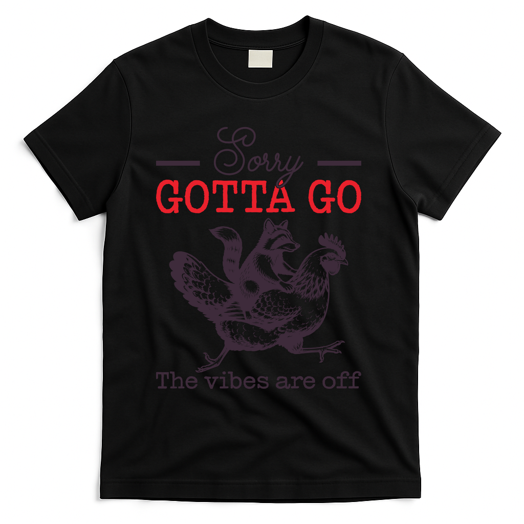 Sorry Gotta Go The Vibes Are Off T-Shirt product image 1
