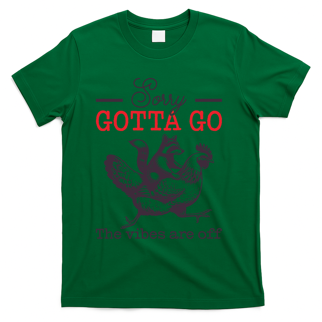 Sorry Gotta Go The Vibes Are Off T-Shirt product image 4