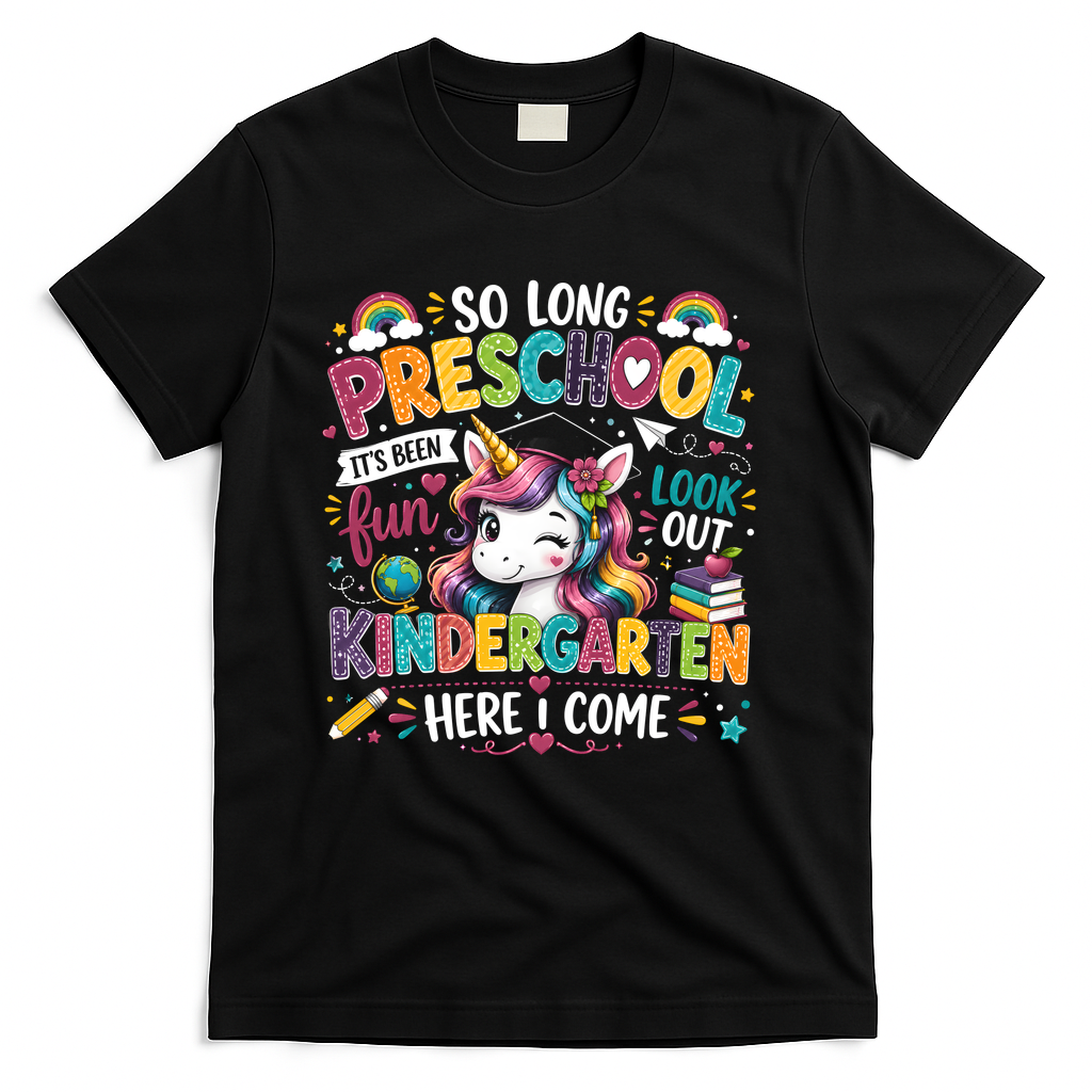 So Long Preschool Kindergarten Here I Come Graduation product image 1