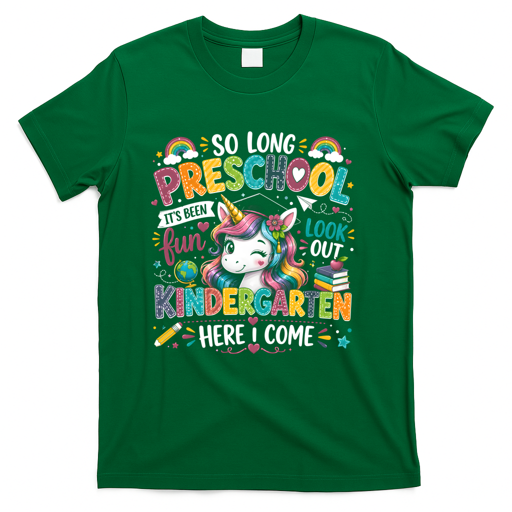 So Long Preschool Kindergarten Here I Come Graduation product image 4