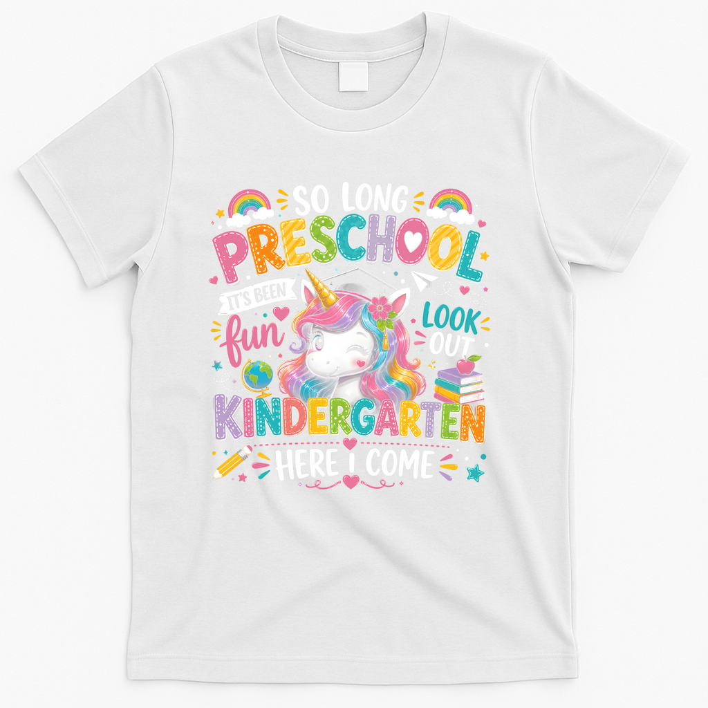 So Long Preschool Kindergarten Here I Come Graduation product image 2