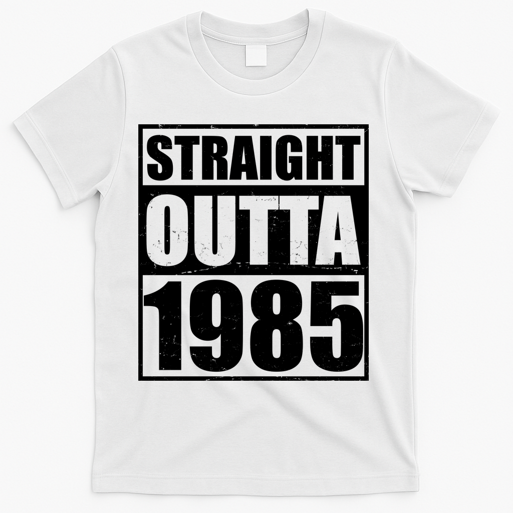 Straight Outta 1985 40th Birthday T-Shirt product image 2