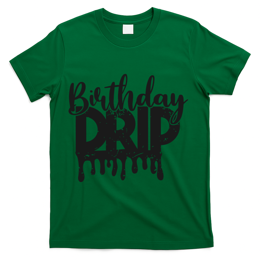 This Is My Birthday Drip T-Shirt product image 4