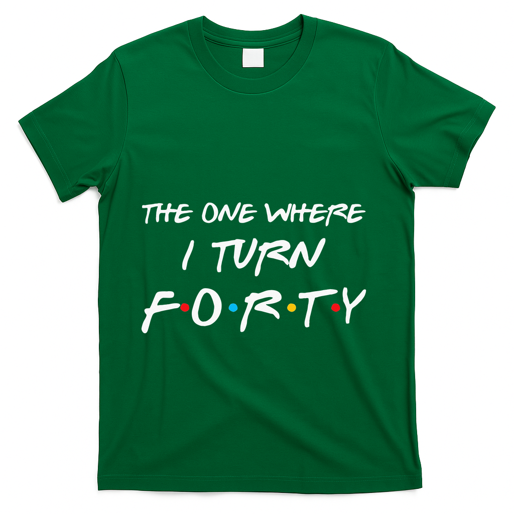 The One Where I Turn Forty Funny 40th Birthday Party Gift product image 4