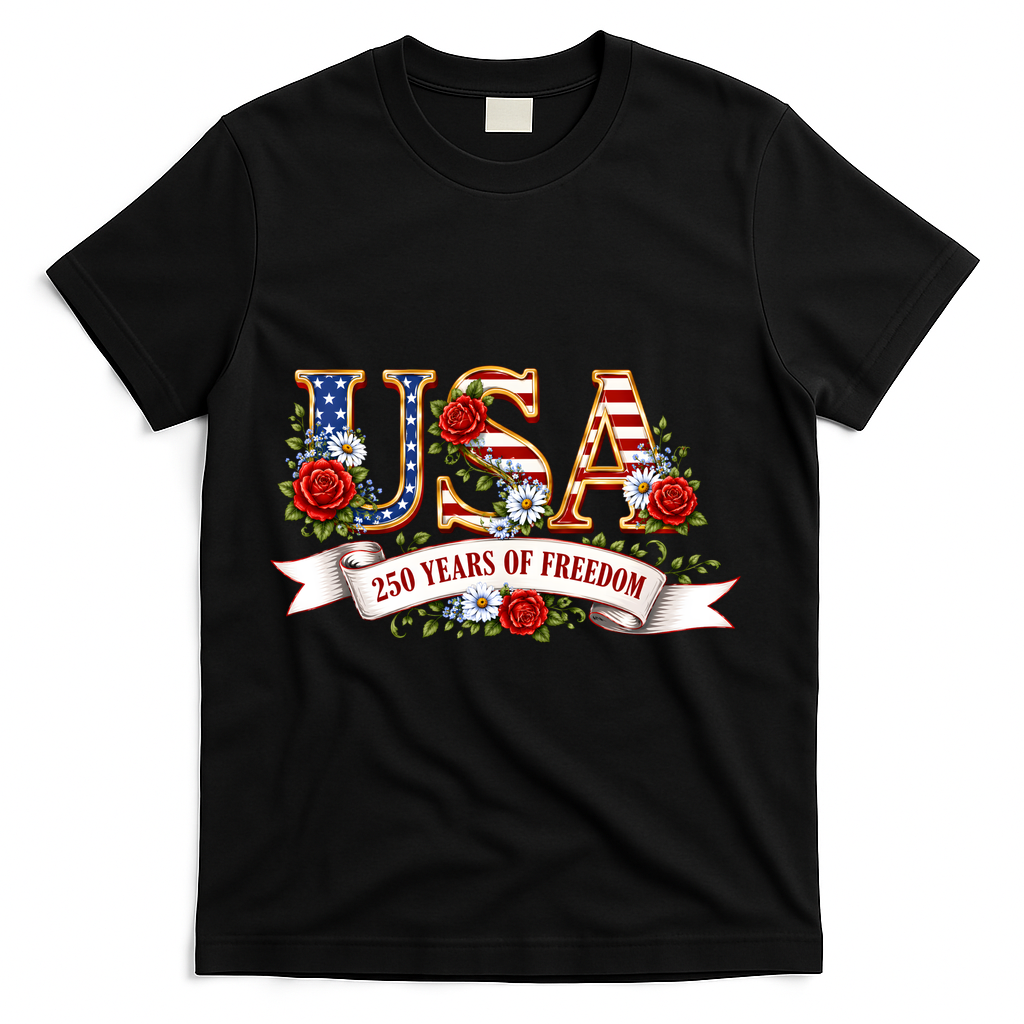 USA 250 Years Of Freedom T-Shirt product image 1