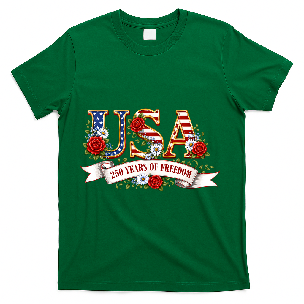 USA 250 Years Of Freedom T-Shirt product image 4