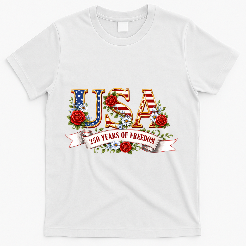 USA 250 Years Of Freedom T-Shirt product image 2