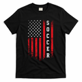 USA Soccer Fan American Flag T-Shirt product image 1