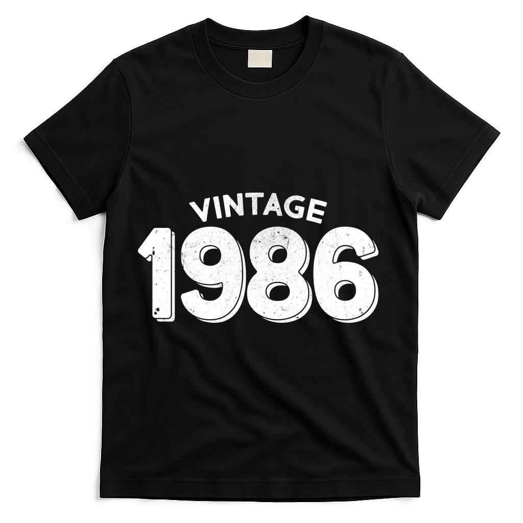 Vintage 1986 Celebrate 40th Birthday T-Shirt product image 1