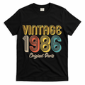 Vintage 1986 Original Parts Retro 40th Birthday T-Shirt product image 1