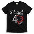 Vintage 40th Birthday Blessed By God, Happy Gift T-Shirt product image 1