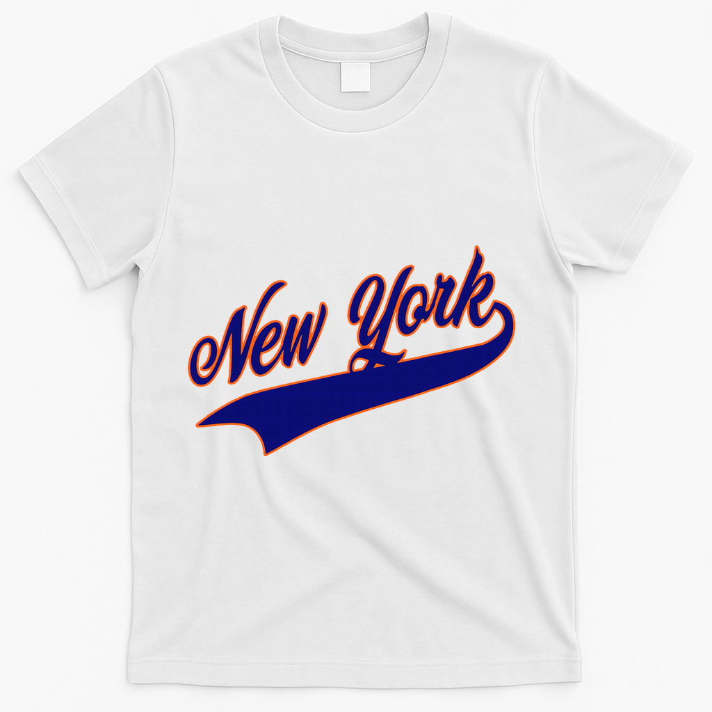 Vintage New York Varsity Name Team Basketball T-Shirt product image 2