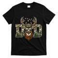 Varsity Style Camo Dad Deer Buck Hunter Fathers Day T-Shirt product image 1