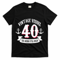 Vintage Vessel 40th Birthday The Anchor Still Holds T-Shirt product image 1