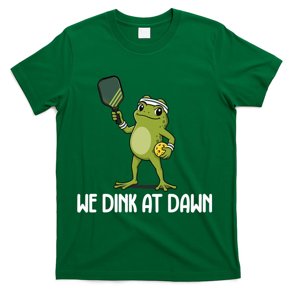 We Dink At Dawn Pickle Ball T-Shirt product image 4