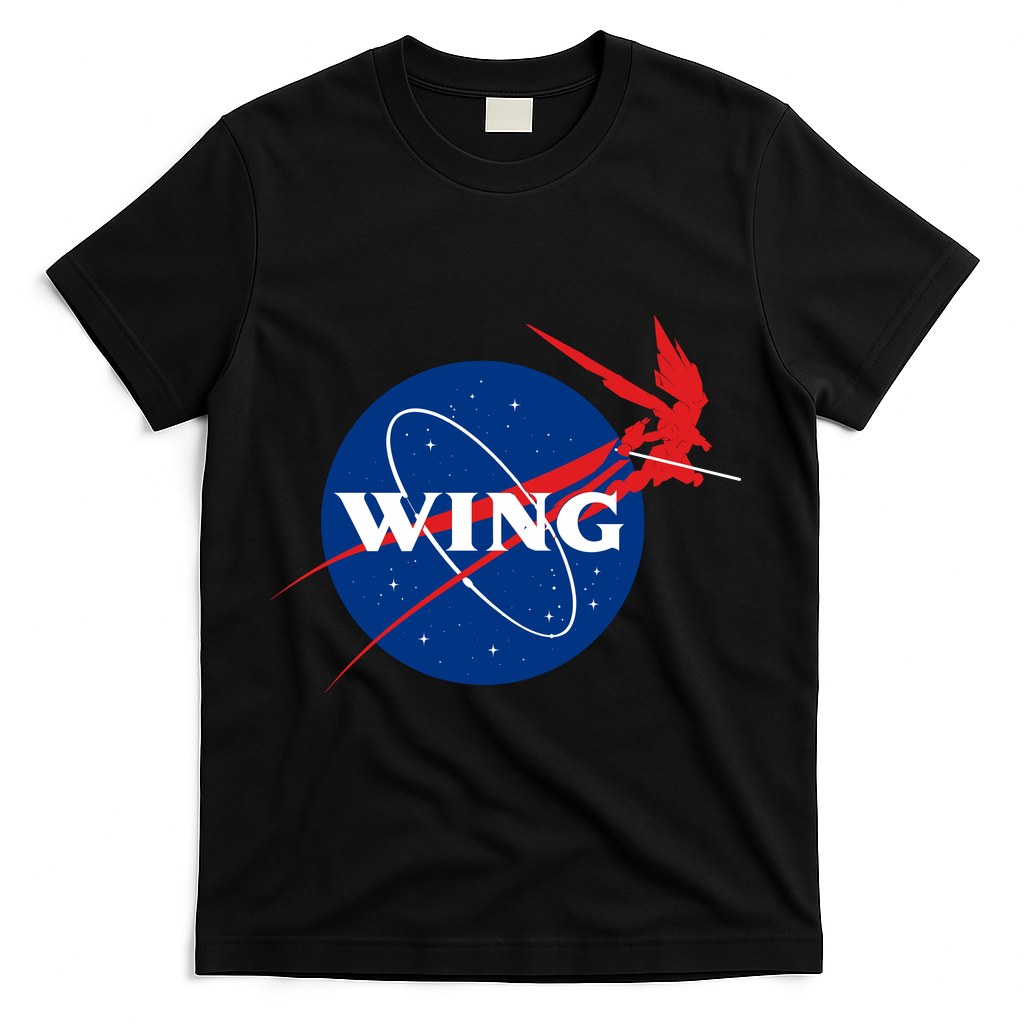 Wing Mecha Aeronautics And Colony Administration T-Shirt product image 1