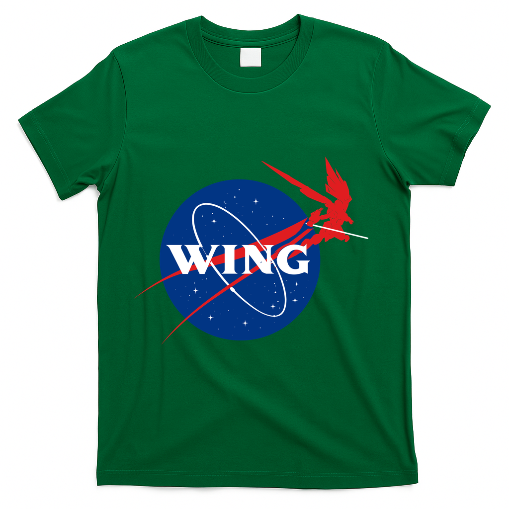 Wing Mecha Aeronautics And Colony Administration T-Shirt product image 4