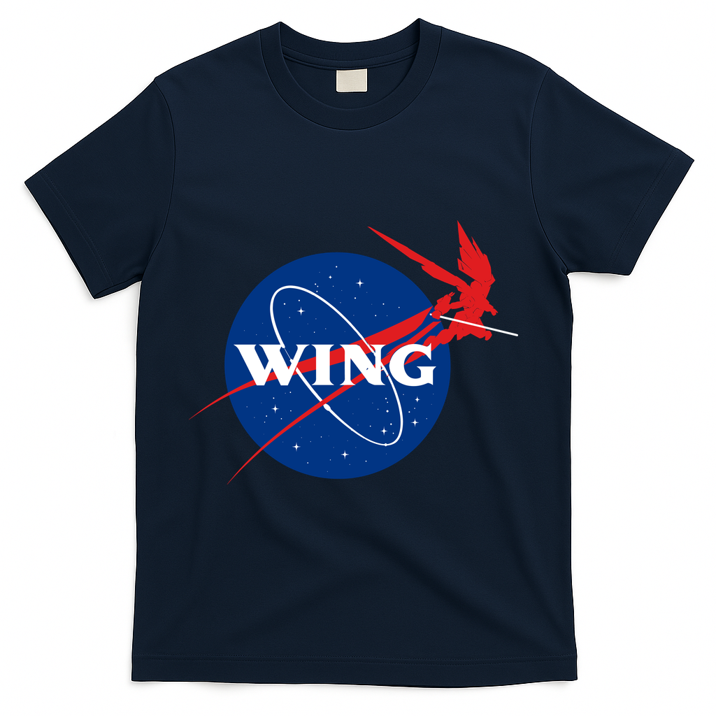 Wing Mecha Aeronautics And Colony Administration T-Shirt product image 3