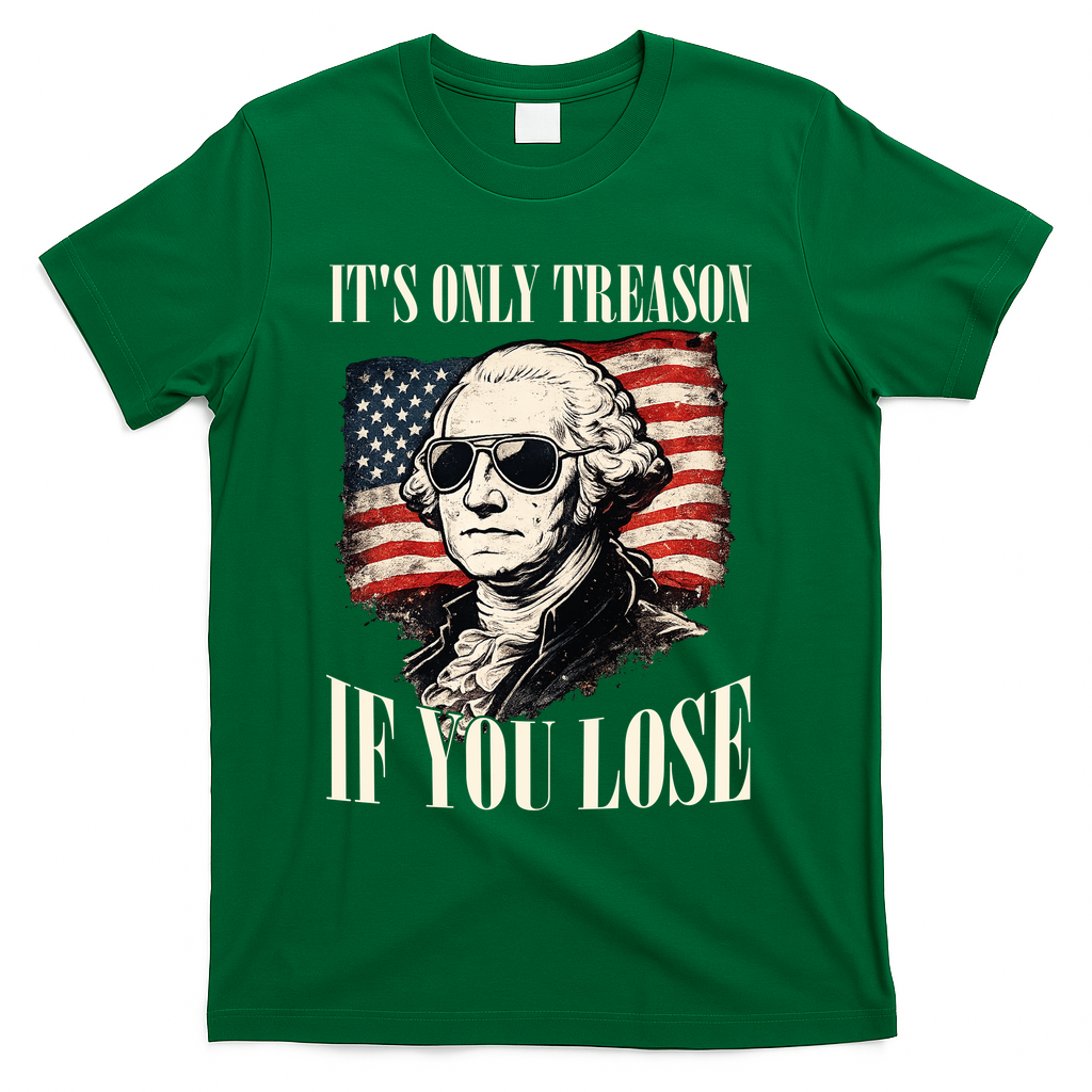 Washington Only Treason If You Lose T-Shirt product image 4