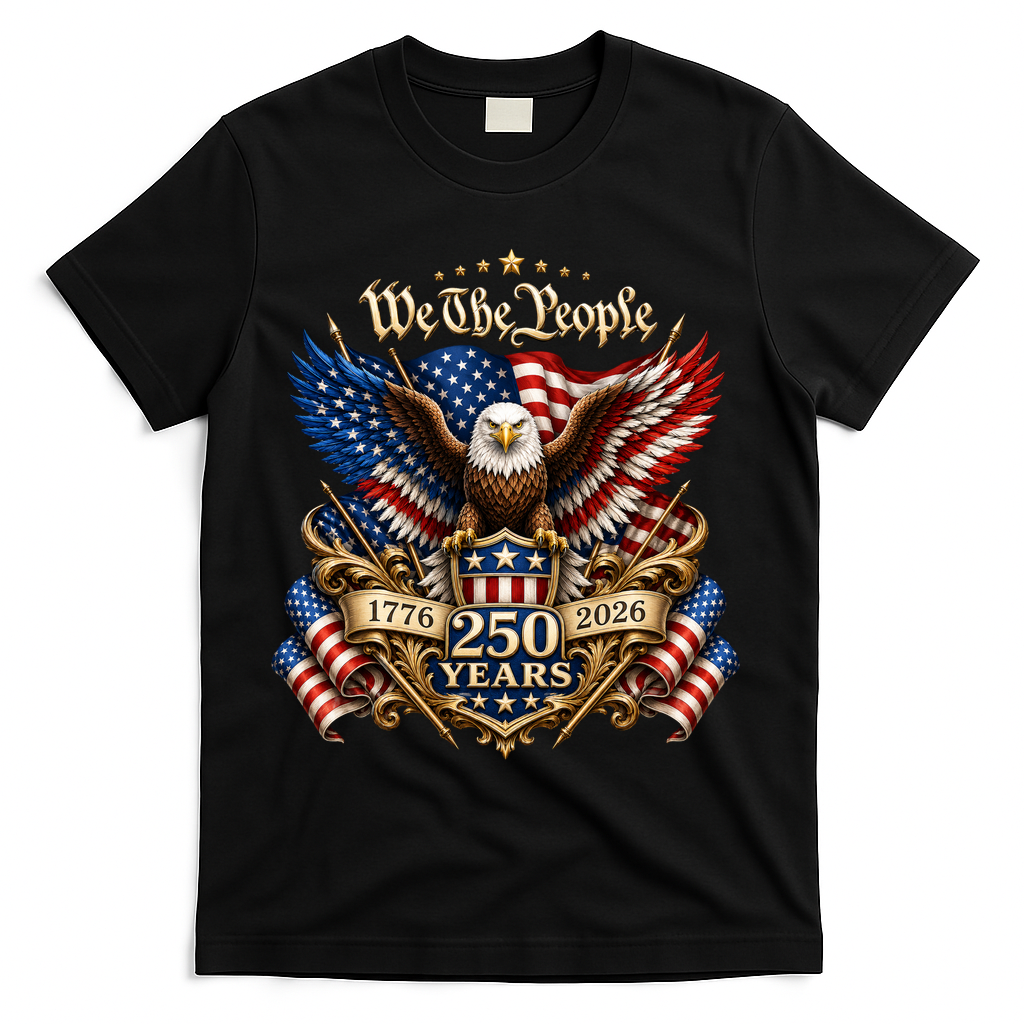 We The People Patriotic 250th Anniversary Eagle 1776-2026 product image 1