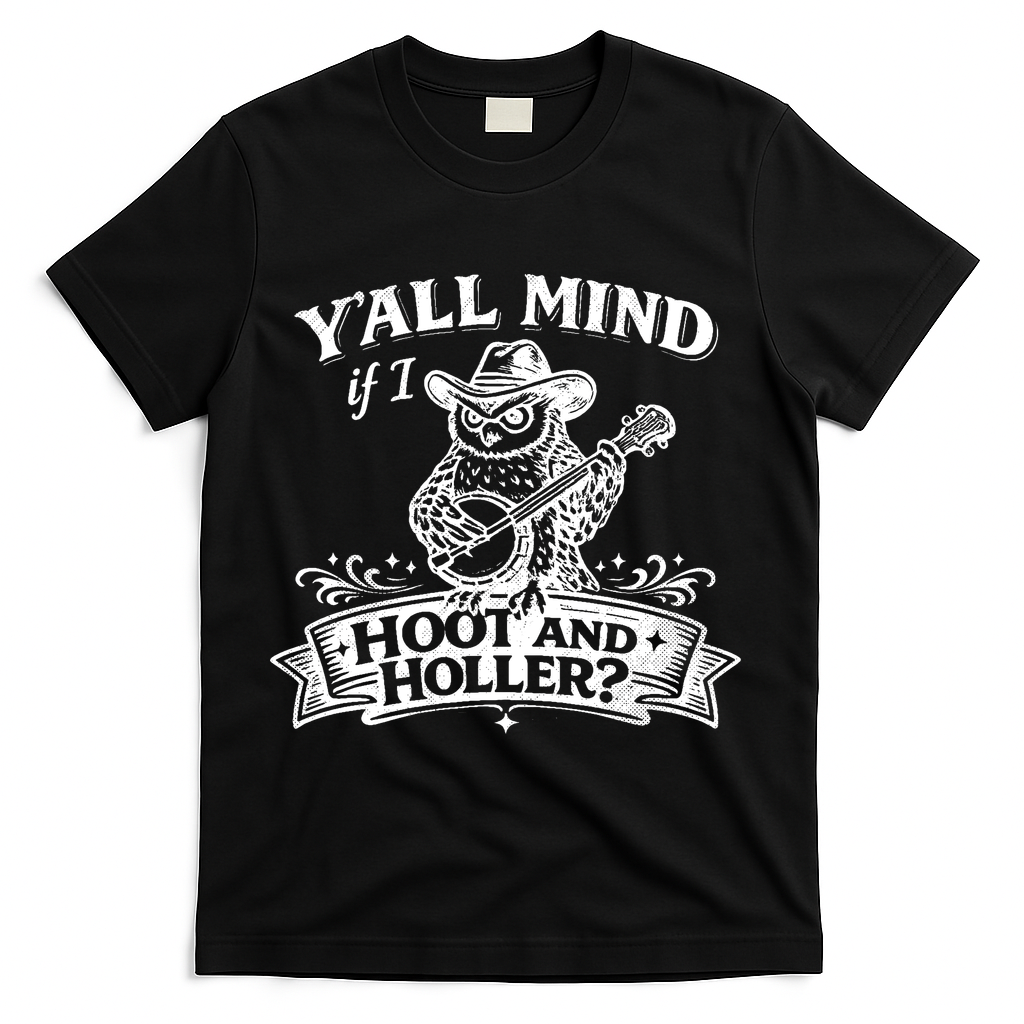 Yall Mind If I Hoot And Holler T-Shirt product image 1