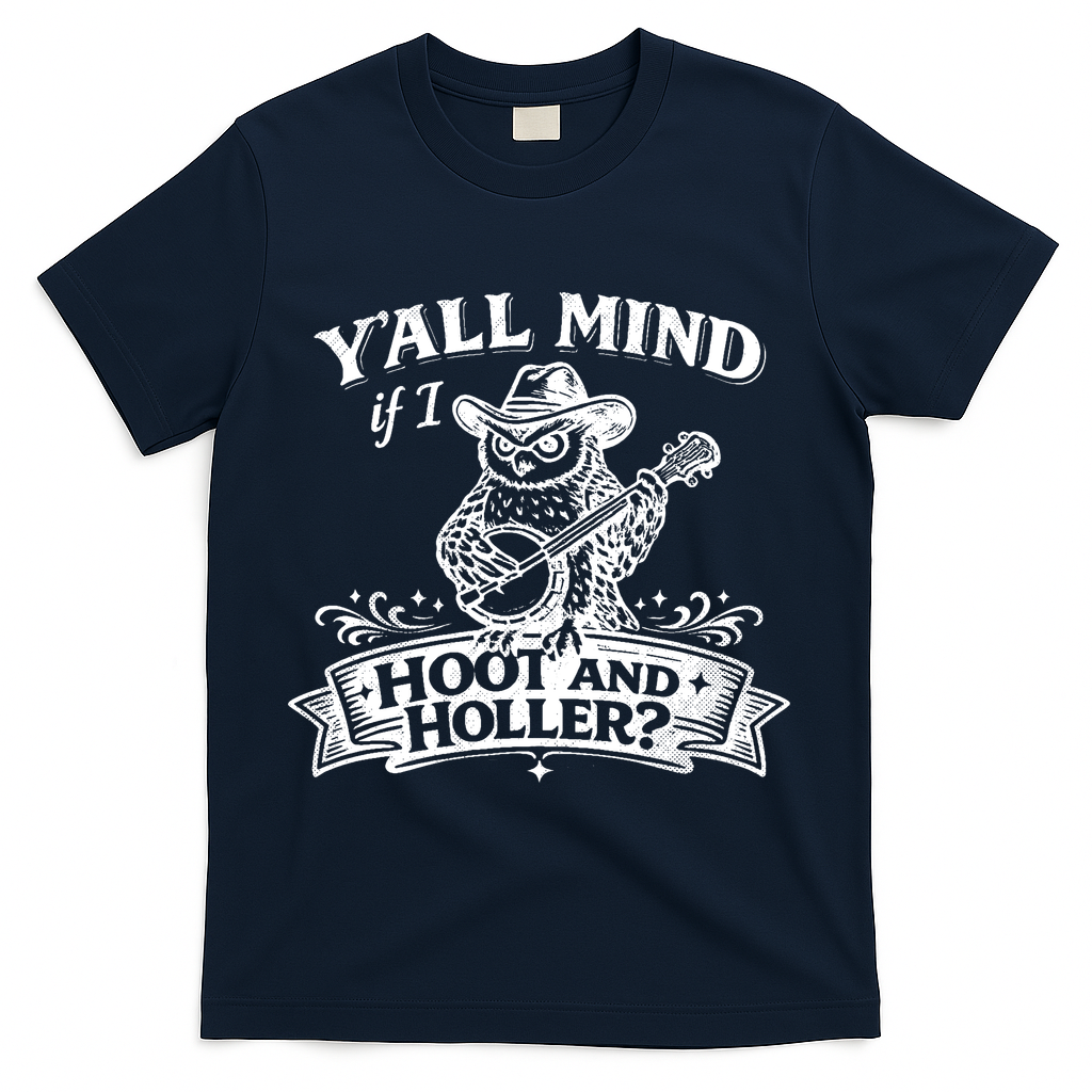 Yall Mind If I Hoot And Holler T-Shirt product image 3